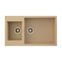 FABIANO Кухонная мойка Quadro 86x50x15 Beige (8221.301.0455)